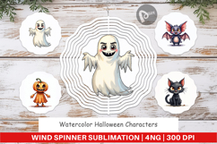 Halloween Characters Wind Spinner Product Image 1