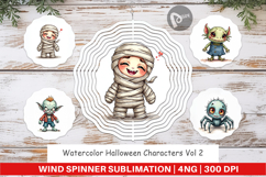 Halloween Characters Wind Spinner Product Image 1