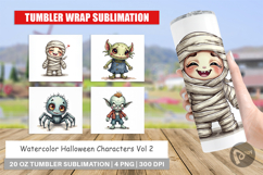 Halloween Characters Tumbler Product Image 1