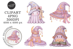 Watercolor Halloween Clipart Product Image 1