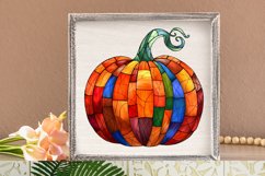 Watercolor Halloween Pumpkin Clipart Bundle Product Image 3