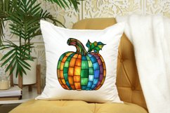 Watercolor Halloween Pumpkin Clipart Bundle Product Image 6