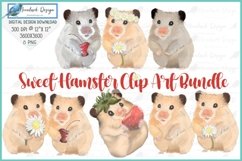 watercolor hamster clip art png