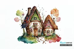 Watercolor Hansel and Gretel PNG Clipart Product Image 1