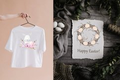 Watercolor Happy Easter Bunnies collection, Spring Animal Product Image 5