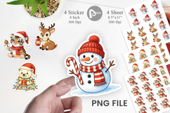 Happy Holidays Sticker Product Image 1