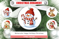 Happy Holidays Ornament Product Image 1