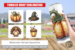 Harvest Decoration Tumbler Product Image 1