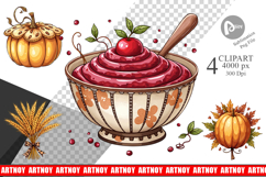 Harvest Decoration Clipart Product Image 1