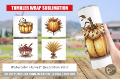 Harvest Decoration Tumbler Product Image 1