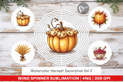 Harvest Decoration Wind Spinner Product Image 1