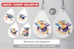 Earring Teardrop Hat Graduation Product Image 1
