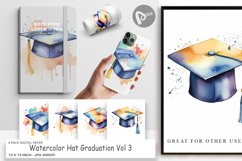 Digital Paper Hat Graduation Product Image 1