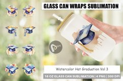 Glass Can Hat Graduation Product Image 1