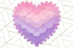 Watercolor Hearts PNG Clipart, Cute Valentine Clip Art Product Image 5