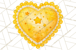 Watercolor Hearts PNG Clipart, Cute Valentine Clip Art Product Image 2