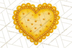 Watercolor Hearts PNG Clipart, Cute Valentine Clip Art Product Image 3