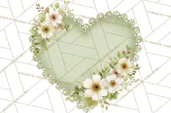 Watercolor Hearts PNG Clipart, Cute Valentine Clip Art Product Image 4