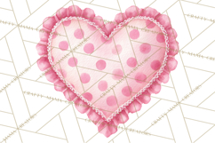 Watercolor Hearts PNG Clipart, Cute Valentine Clip Art Product Image 5