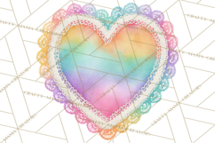 Watercolor Hearts PNG Clipart, Cute Valentine Clip Art Product Image 5