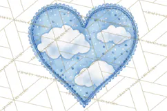 Watercolor Hearts PNG Clipart, Cute Valentine Clip Art Product Image 3