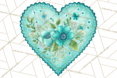 Watercolor Hearts PNG Clipart, Cute Valentine Clip Art Product Image 4