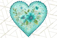 Watercolor Hearts PNG Clipart, Cute Valentine Clip Art Product Image 4