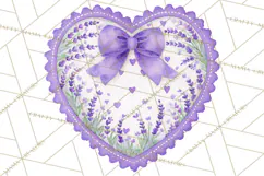 Watercolor Hearts PNG Clipart, Cute Valentine Clip Art Product Image 4