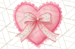Watercolor Hearts PNG Clipart, Cute Valentine Clip Art Product Image 5