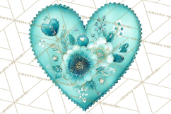 Watercolor Hearts PNG Clipart, Cute Valentine Clip Art Product Image 5