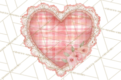 Watercolor Hearts PNG Clipart, Cute Valentine Clip Art Product Image 4