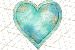 Watercolor Hearts PNG Clipart, Cute Valentine Clip Art Product Image 4