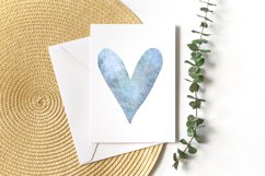 Watercolor Hearts  Valentines Day Clipart Heart Clipart