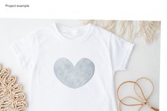 Watercolor Hearts  Valentines Day Clipart Heart Clipart