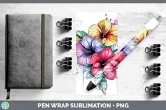 GorgeousWatercolor Pen Wrap design.