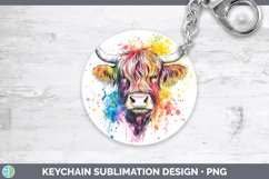 GorgeousWatercolor Keychain design.