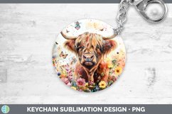 GorgeousWatercolor Keychain design.