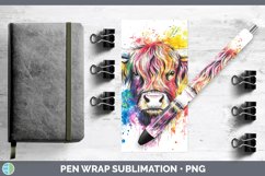 GorgeousWatercolor Pen Wrap design.