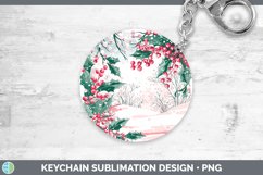 GorgeousWatercolor Keychain design.