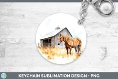 GorgeousWatercolor Keychain design.