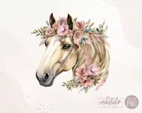 Watercolor Horse Png by Mastilo Designs