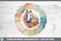 GorgeousWatercolor Wind Spinner design.