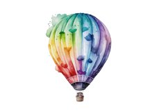Watercolor Hot Air Balloon Clipart Bundle,Hot Air Balloon Clipart,Balloon clipart,Hot Air Balloon Art,Watercolor balloon,Balloon Art,Colorful balloon,Fantasy Balloon,Air Travel Clipart,Travel Themed Art,Adventure Clipart,Boho Hot Air Balloon,Vintage Ballo