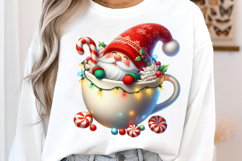 Watercolor Hot Cocoa Gnomes Clipart Product Image 3