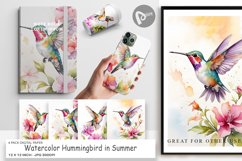 Digital Paper Hummingbird Summer Product Image 1