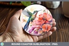 GorgeousWatercolor Round Coaster design.
