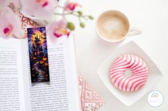 Watercolor Hunted Castle Bookmark Design PNG I Printable Product Image 2