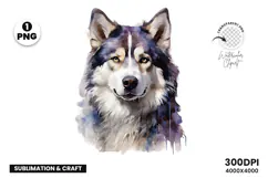 watercolor husky clipart, husky dog png, husky sublimation design, dog clipart watercolor, siberian husky art png, husky printable download, pet lover sublimation, cute husky dog clipart, husky digital illustration, husky dog lover design