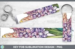 GorgeousWatercolor Key Fob design.