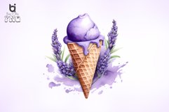 Watercolor ICE Cream Sublimation Bundle Product Image 4